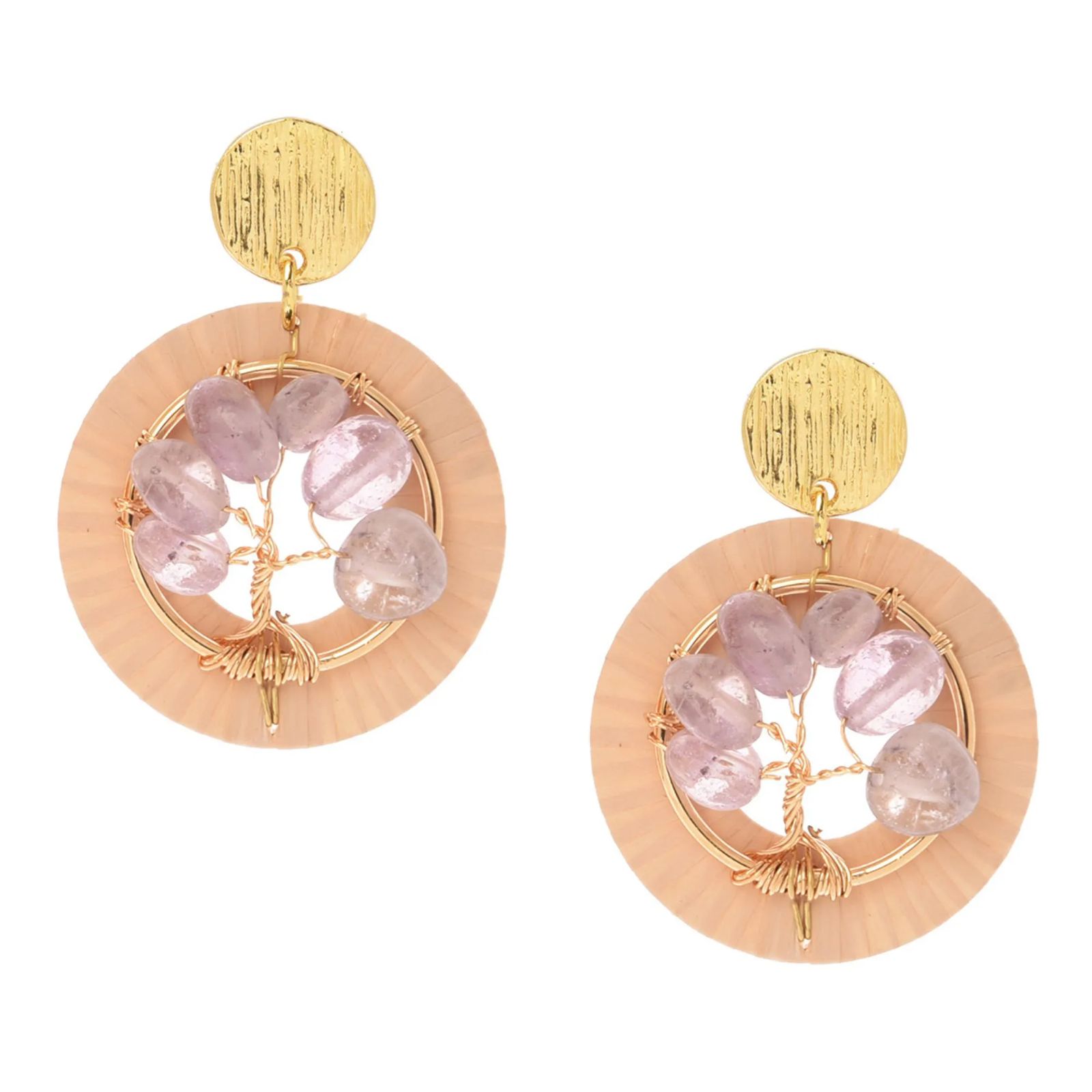 Brinco Árvore em Pedras - Imagem 3