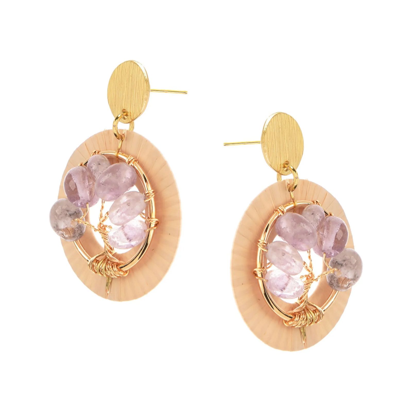 Brinco Árvore em Pedras - Imagem 2