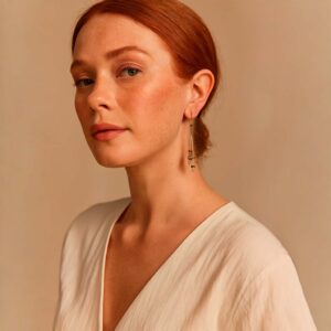 Brinco Folha da Meia Noite