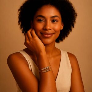 Pulseira Folha da Meia Noite